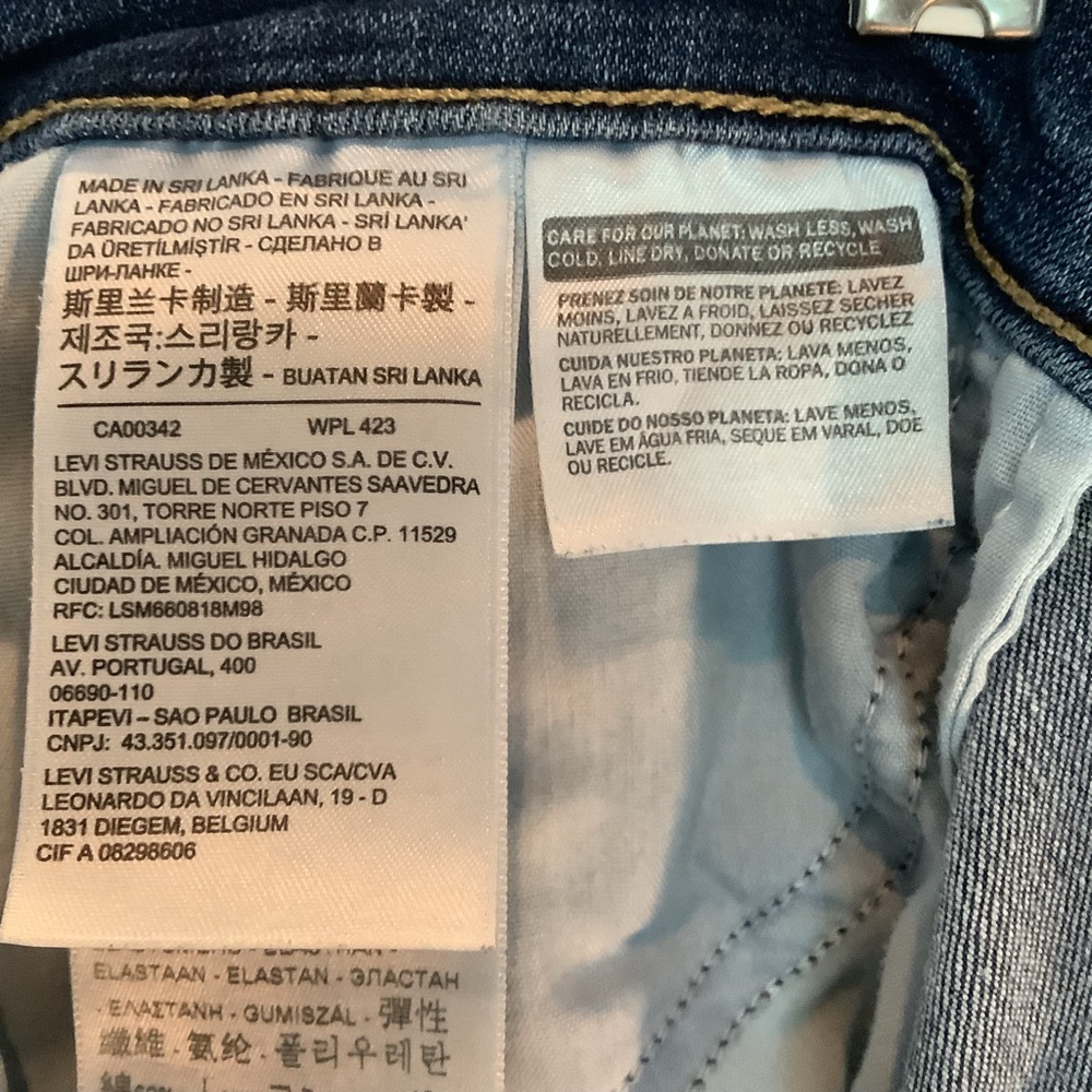 Levi’s Classic Bootcut Jeans Medium Rinse Sz 33 x 30 - Picture 4 of 5